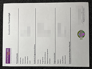 曼彻斯特大学成绩单-1