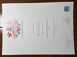 肯特大学文凭-1