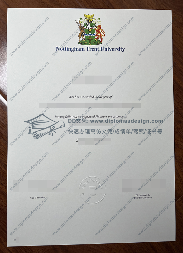 诺丁汉特伦特大学文凭