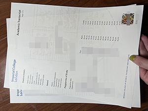 帝国理工学院成绩单-1