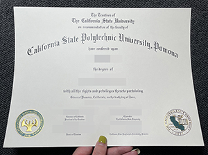 加州州立理工大学波莫纳分校毕业证-1