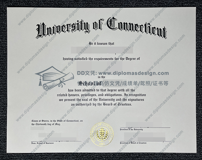 康涅狄格大学文凭