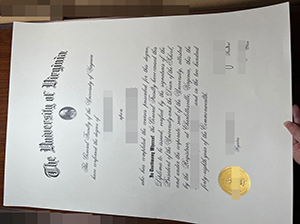 弗吉尼亚大学毕业证-1