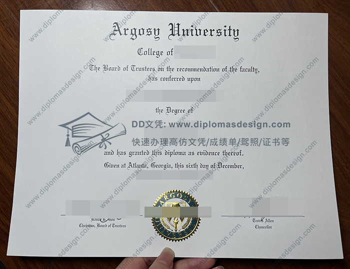 阿尔格西大学毕业证