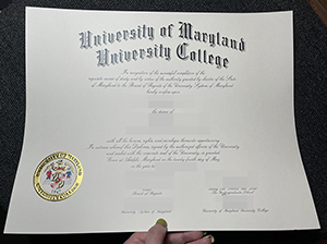 马里兰大学学院文凭-1