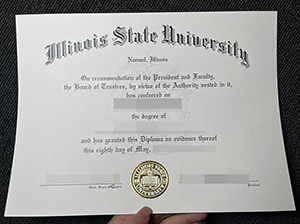 伊利诺伊州立大学文凭-1