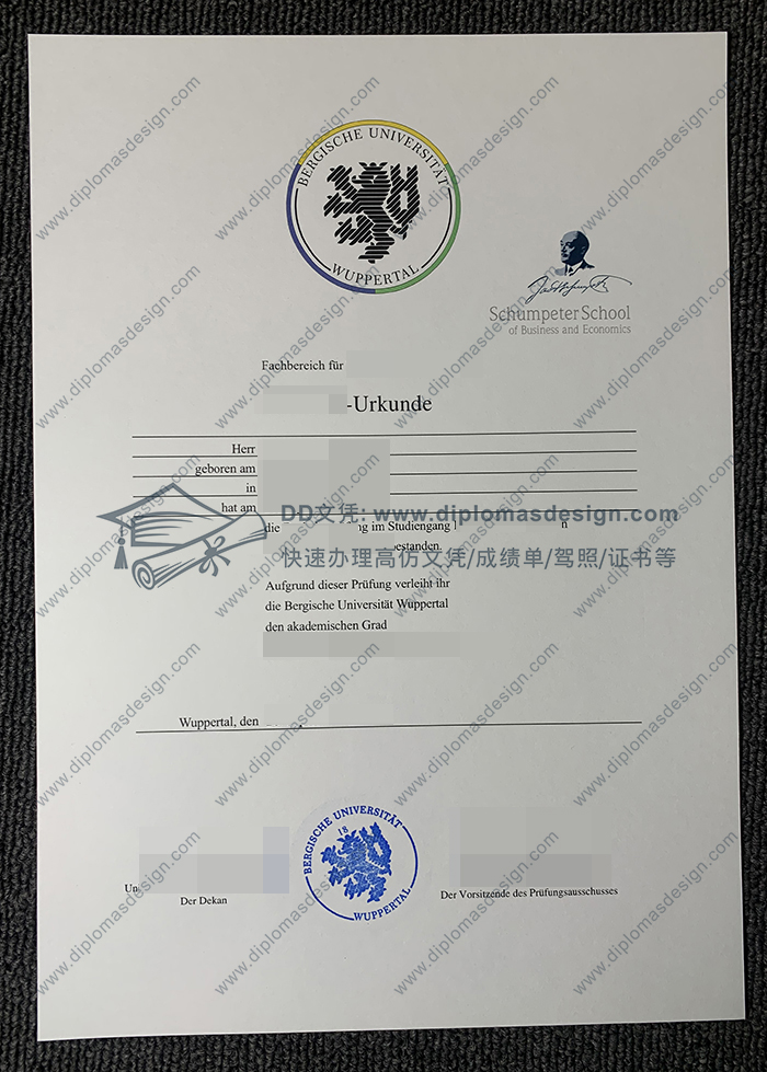 伍珀塔尔大学文凭