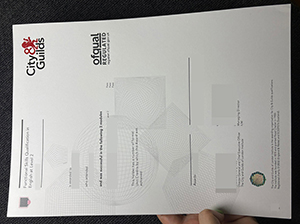 伦敦城市行业协会证书-1