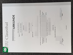 克劳斯塔尔工业大学文凭-1
