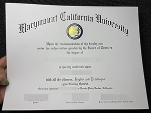 加州玛丽蒙特大学毕业证-1