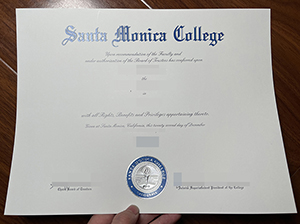 圣莫妮卡学院文凭-1
