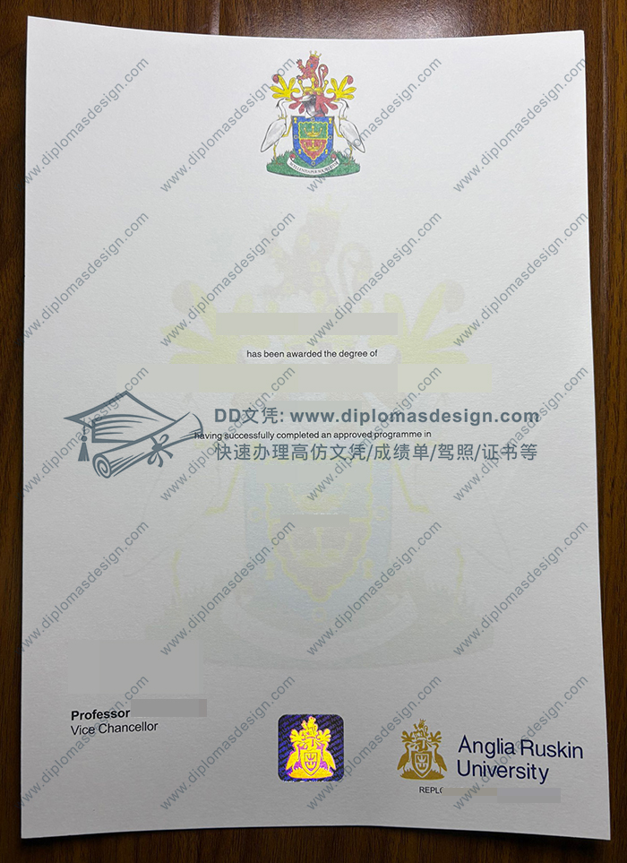 安格利亚鲁斯金大学毕业证