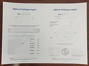 汉堡函授应用技术大学成绩单-1
