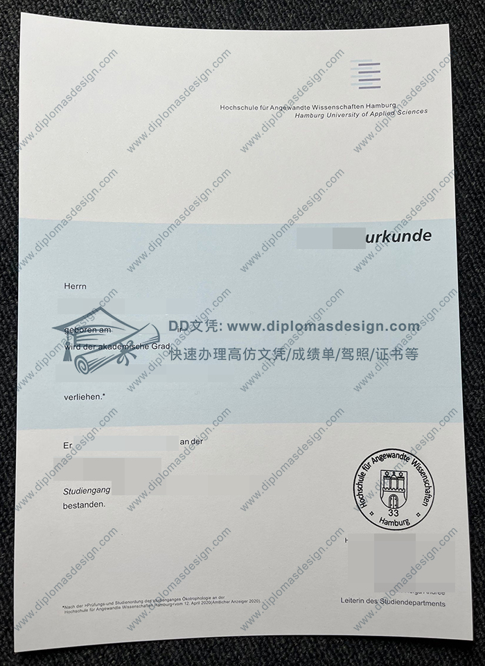 汉堡应用技术大学文凭