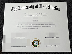 西佛罗里达大学文凭-1