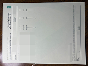 雷克瑟姆大学成绩单-1