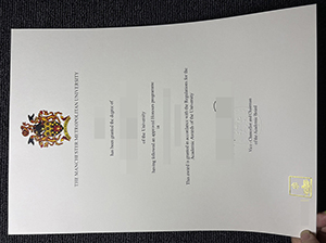 曼彻斯特城市大学毕业证-1