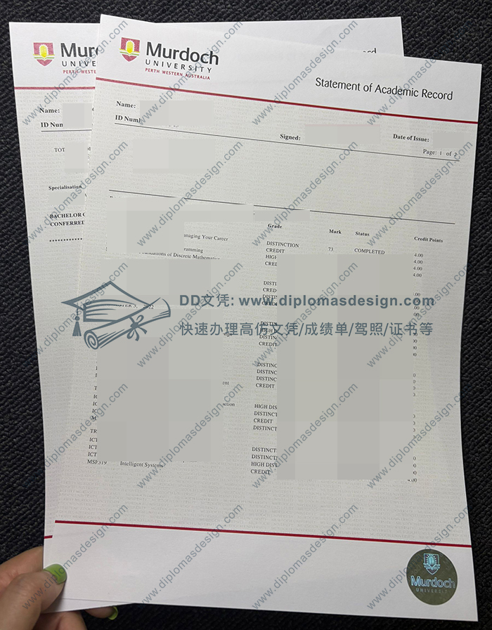 莫道克大学成绩单