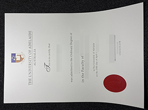 阿德莱德大学毕业证-1