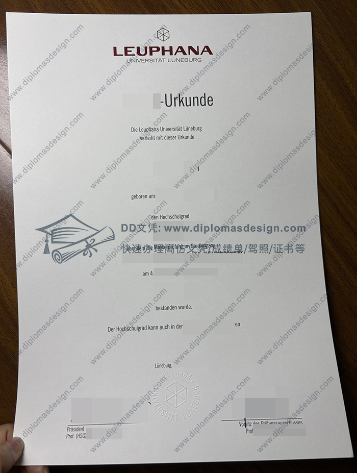 吕讷堡大学毕业证