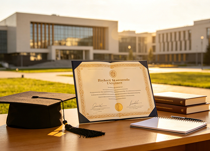 乌克兰斯科沃罗达大学文凭