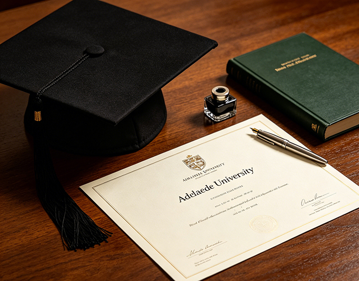 阿德莱德大学文凭